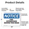 Signmission Fire Extinguisher Behind This Door OSHA Notice Sign, Plastic, 10in W x 7in L, 2PK OS-2PACK-NS-P-710-L-12595 - alternate 6